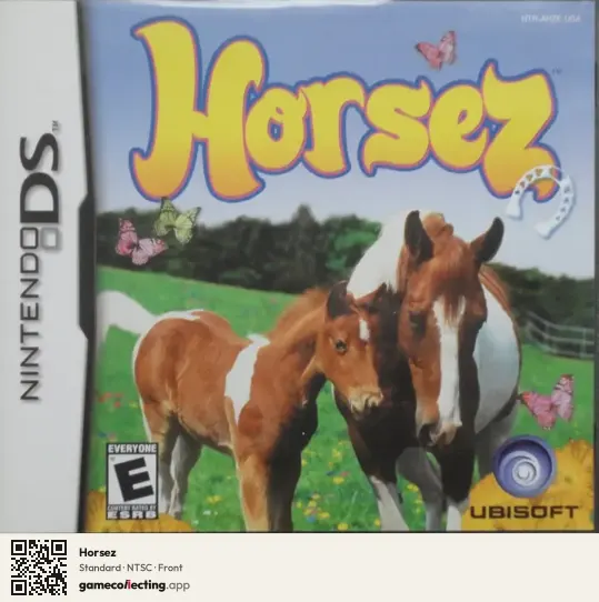Horsez Nintendo DS, NTSC box front