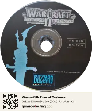 Warcraft II: Tides of Darkness Computer, PAL disc