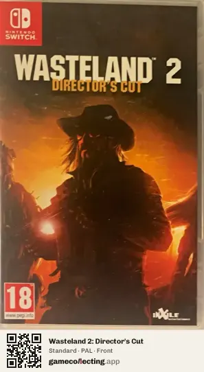 Wasteland 2: Director's Cut Nintendo Switch, PAL box front