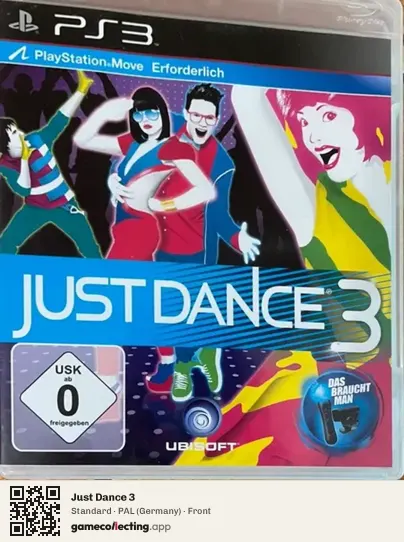 Just Dance 3 PlayStation 3, Germany box front