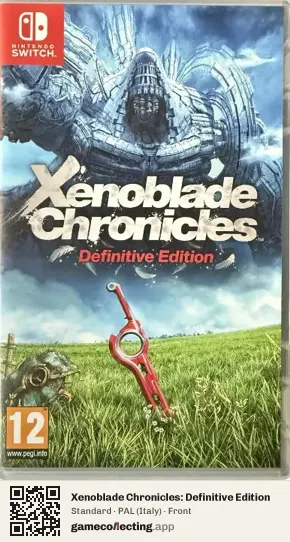 Xenoblade Chronicles: Definitive Edition Nintendo Switch, Italy box front