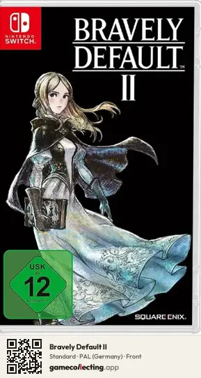 Bravely Default II Nintendo Switch, Germany box front