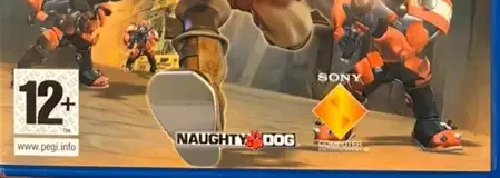 Jak II, the PEGI square on its front
