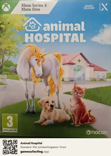 Animal Hospital Xbox Series X, United Kingdom box front