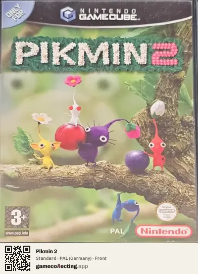 Pikmin 2 Nintendo GameCube, Germany box front