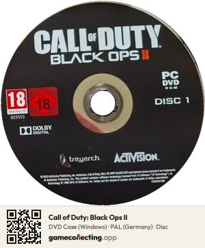 Call of Duty: Black Ops II Computer, PAL disc