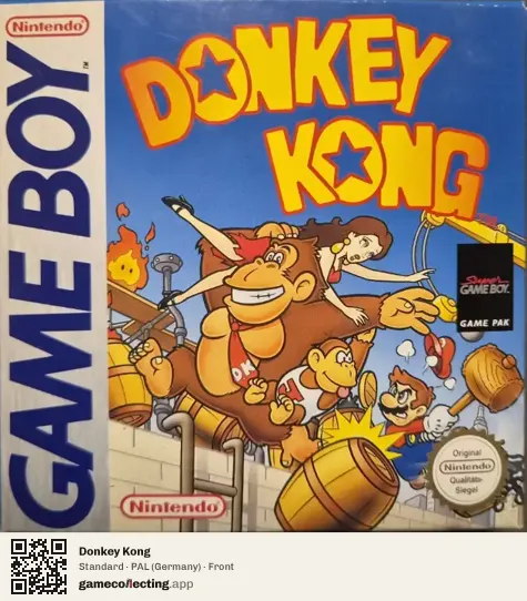 Donkey Kong Game Boy, Germany box front