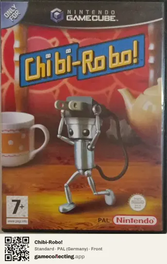 Chibi-Robo! Nintendo GameCube, Germany box front