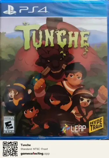 Tunche PlayStation 4, NTSC box front