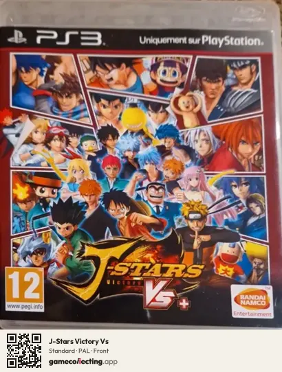 J-Stars Victory Vs PlayStation 3, PAL box front