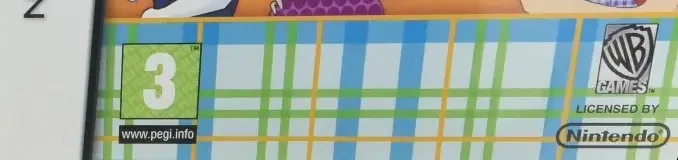 The Clique: Diss and Make Up, the PEGI square on its front