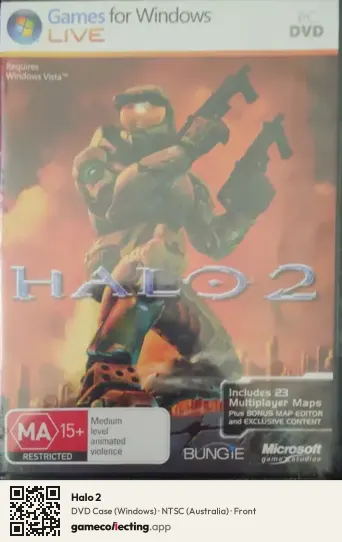 Halo 2 Computer, Australia box front