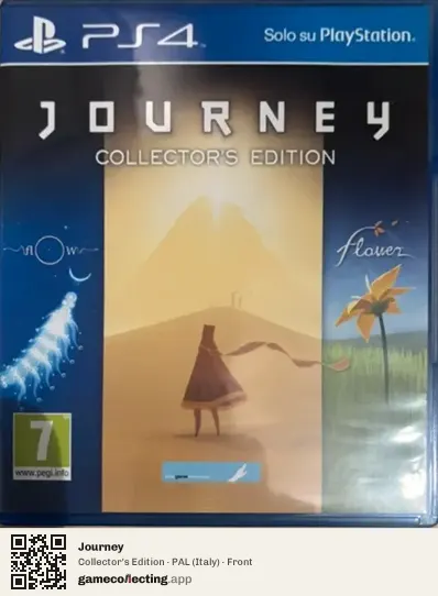 Journey PlayStation 4, Italy box front