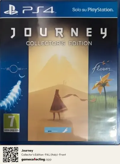 Journey PlayStation 4, Italy box front