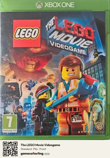The LEGO Movie Videogame Xbox One, PAL box front