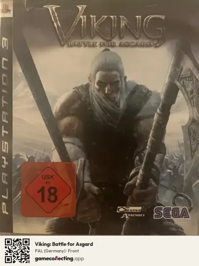 Viking: Battle for Asgard PlayStation 3, Germany box front