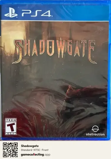 Shadowgate PlayStation 4, NTSC box front