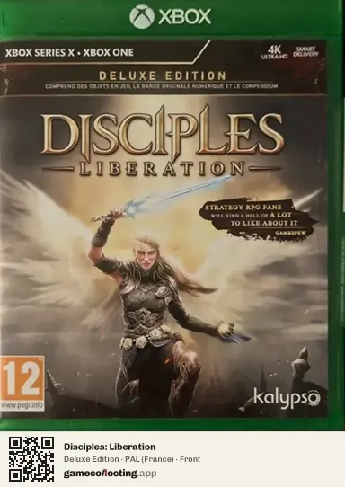 Disciples: Liberation Xbox Series X, France box front