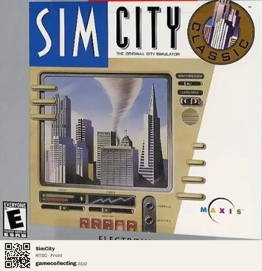 SimCity Computer, NTSC box front