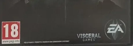 Dead Space 2, the PEGI square on its front
