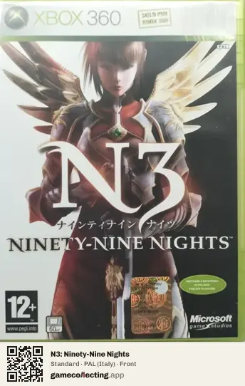 N3: Ninety-Nine Nights Xbox 360, Italy box front