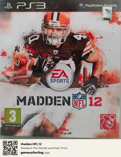 Madden NFL 12 PlayStation 3, Nordic countries box front