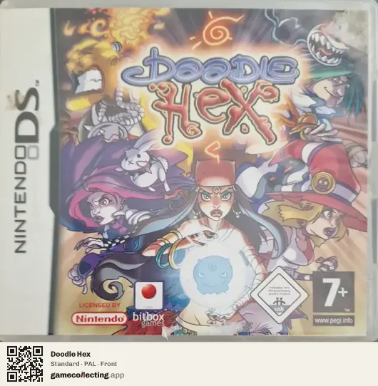 Doodle Hex Nintendo DS, PAL box front