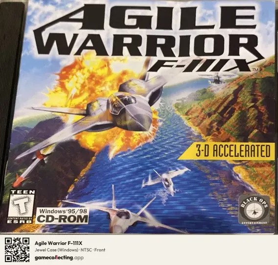 Agile Warrior F-111X Computer, NTSC box front
