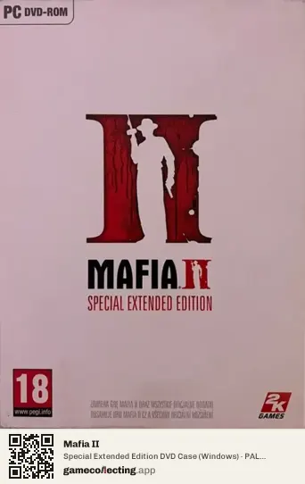 Mafia II Computer, Czech Republic box front