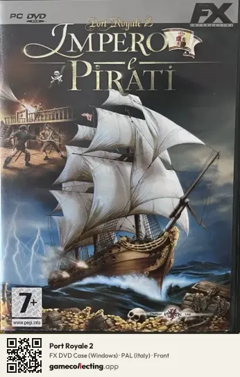 Port Royale 2 Computer, Italy box front