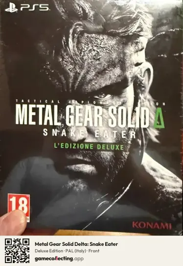 Metal Gear Solid Delta: Snake Eater PlayStation 5, Italy box front