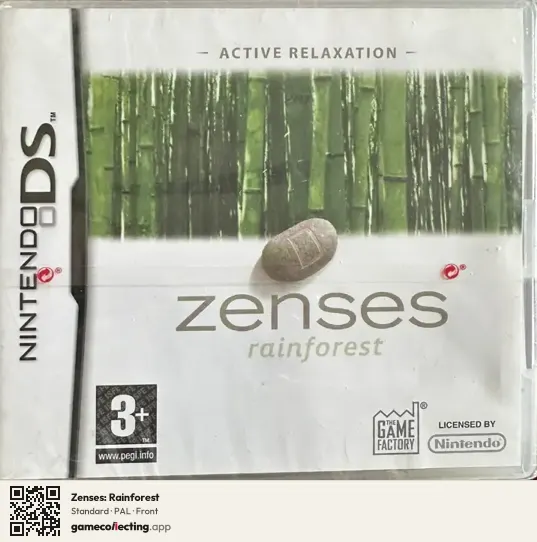 Zenses: Rainforest Nintendo DS, PAL box front