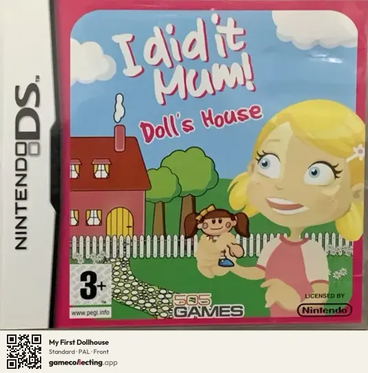 My First Dollhouse Nintendo DS, PAL box front