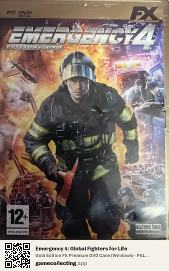 Emergency 4: Global Fighters for Life Computer, Italy box front
