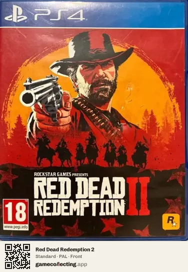 Red Dead Redemption 2 PlayStation 4, PAL box front