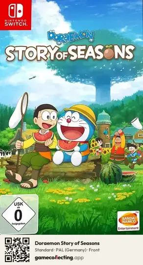 Doraemon Story of Seasons Nintendo Switch, Germany box front