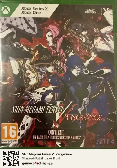 Shin Megami Tensei V: Vengeance Xbox Series X, France box front