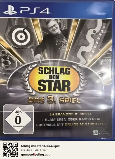 Schlag den Star: Das 3. Spiel PlayStation 4, PAL box front