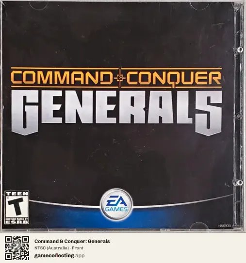 Command & Conquer: Generals Computer, Australia box front