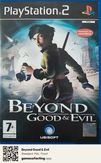 Beyond Good & Evil PlayStation 2, PAL box front