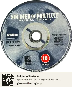 Soldier of Fortune Computer, PAL disc