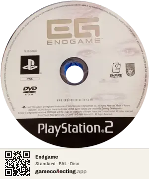 Endgame PlayStation 2, PAL disc