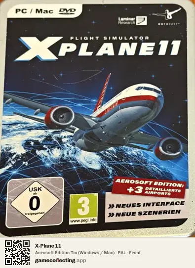 X-Plane 11 Computer, PAL box front
