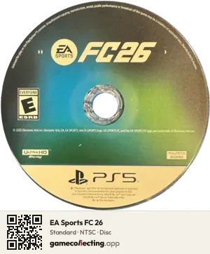 EA Sports FC 26 PlayStation 5, NTSC disc