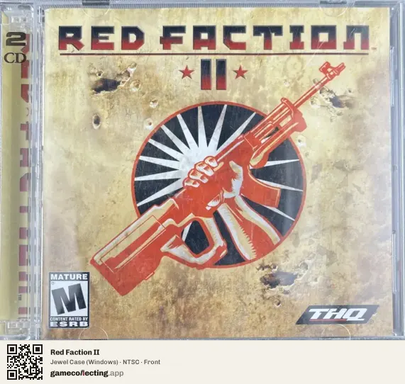Red Faction II Computer, NTSC box front