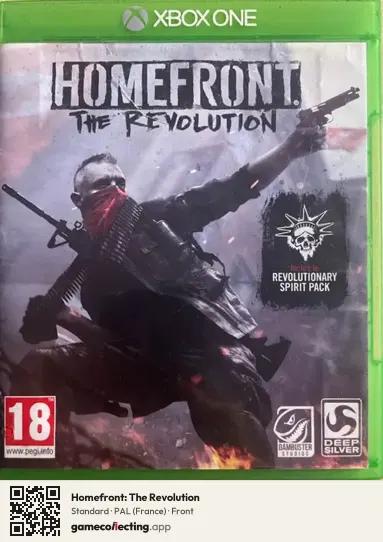 Homefront: The Revolution Xbox One, France box front