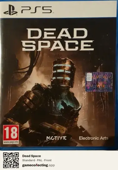 Dead Space PlayStation 5, PAL box front