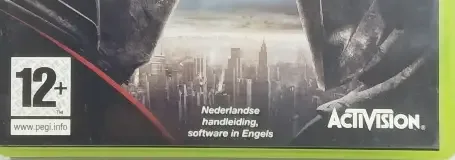Transformers: The Game, the PEGI square on its front