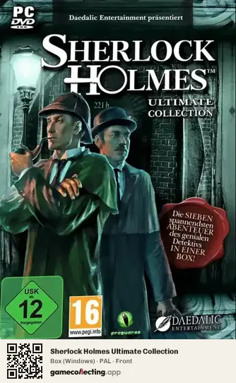 Sherlock Holmes Ultimate Collection Computer, PAL box front