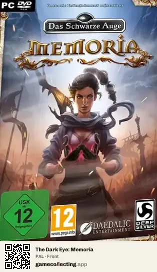 The Dark Eye: Memoria Computer, PAL box front